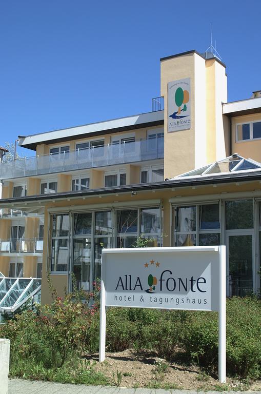 באד קרוצינגן Alla-Fonte Hotel & Tagungshaus מראה חיצוני תמונה